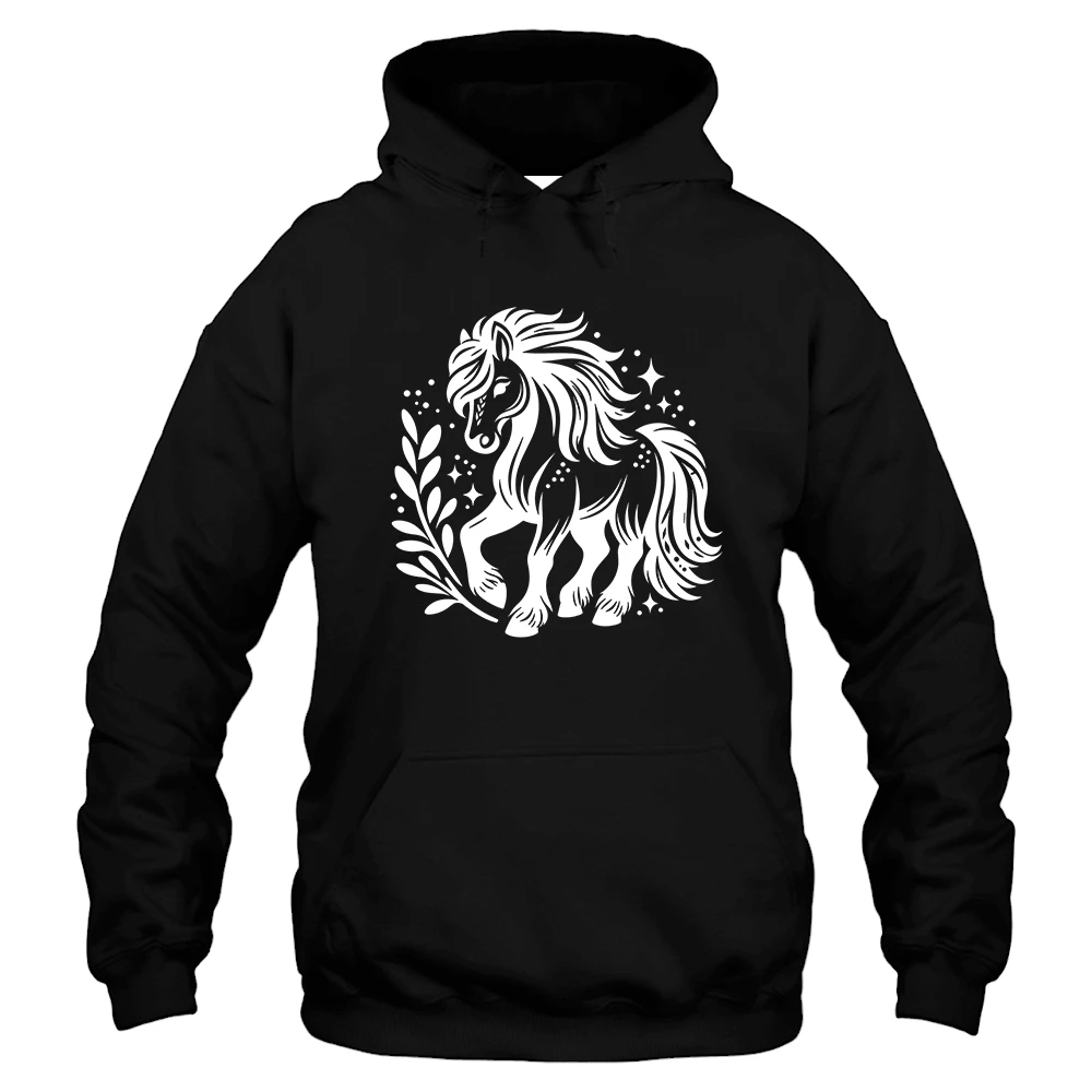 Horse Love Hoodie - Black