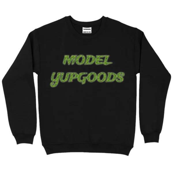 Model Yupgoods Sweatshirt - Black