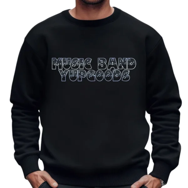 Music Band Yupgoods Sweatshirt - Black