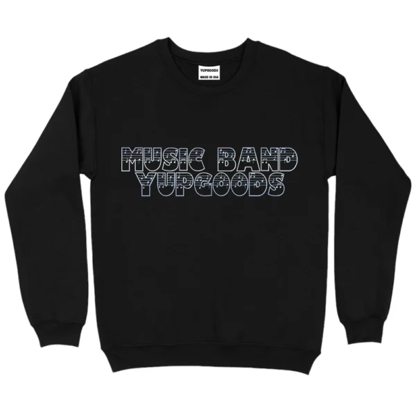 Music Band Yupgoods Sweatshirt - Black