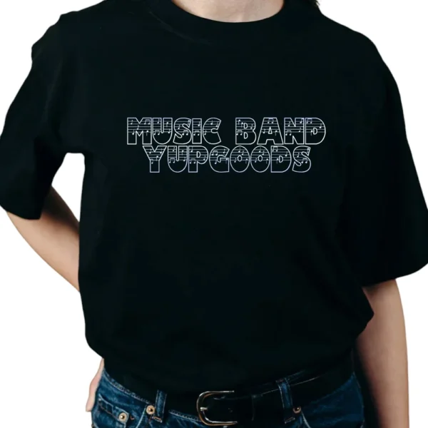 Music Band Yupgoods TShirt - Black