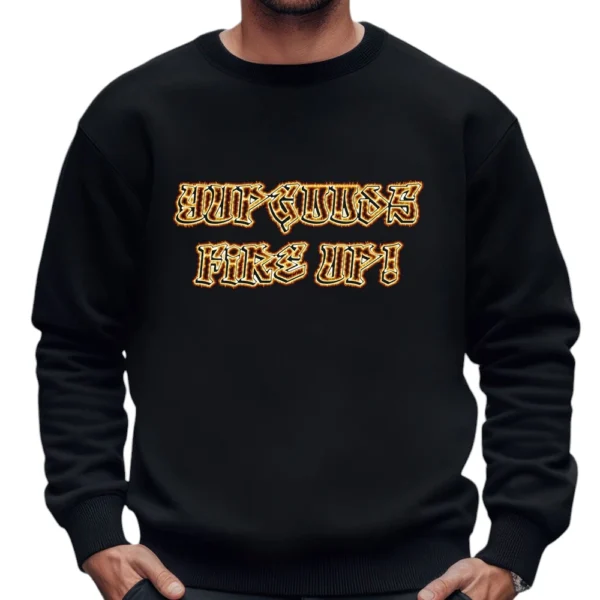 Yupgoods Fire Up Sweatshirt - Black