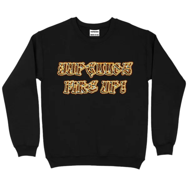 Yupgoods Fire Up Sweatshirt - Black