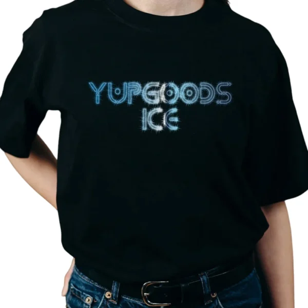 Yupgoods Ice TShirt - Black