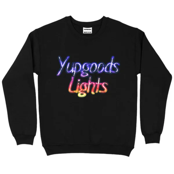 Yupgoods Lights Sweatshirt - Black