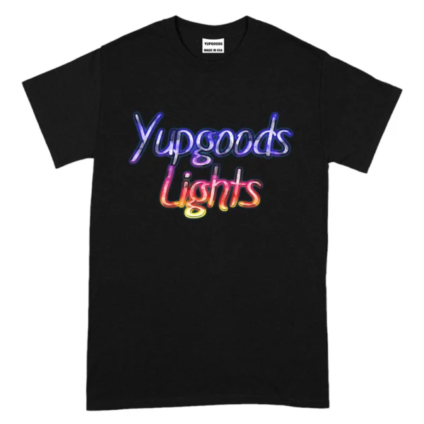 Yupgoods Lights TShirt - Black