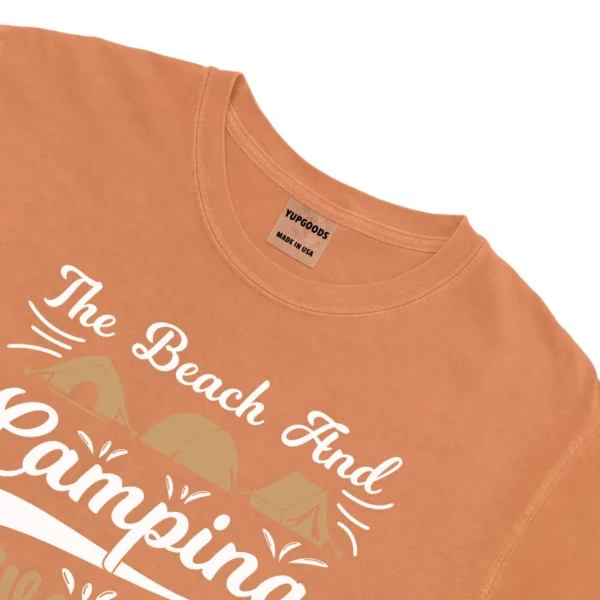 The Beach And Camping Adventure Life Unisex Comfort Colors T-shirts