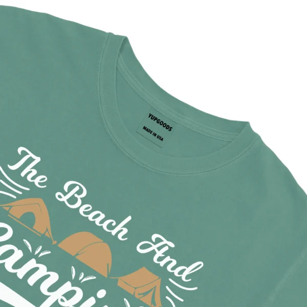 The Beach And Camping Adventure Life Unisex Comfort Colors T-shirts
