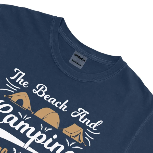 The Beach And Camping Adventure Life Unisex Comfort Colors T-shirts