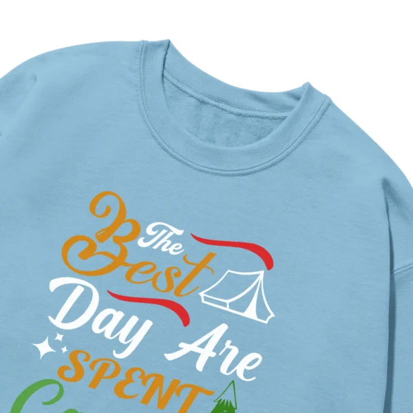 The Best Day Are Spent Camping Unisex Sweatshirt