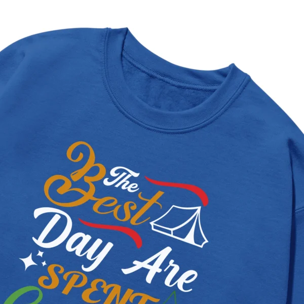The Best Day Are Spent Camping Unisex Sweatshirt