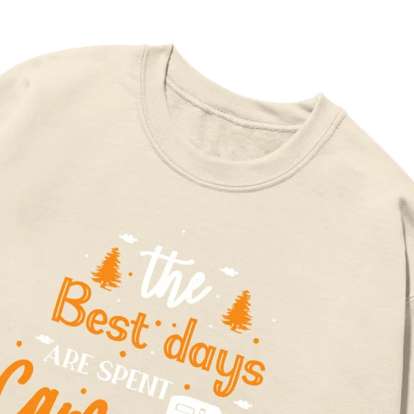 The Best Days Are Spent Camping Unisex Sweatshirt